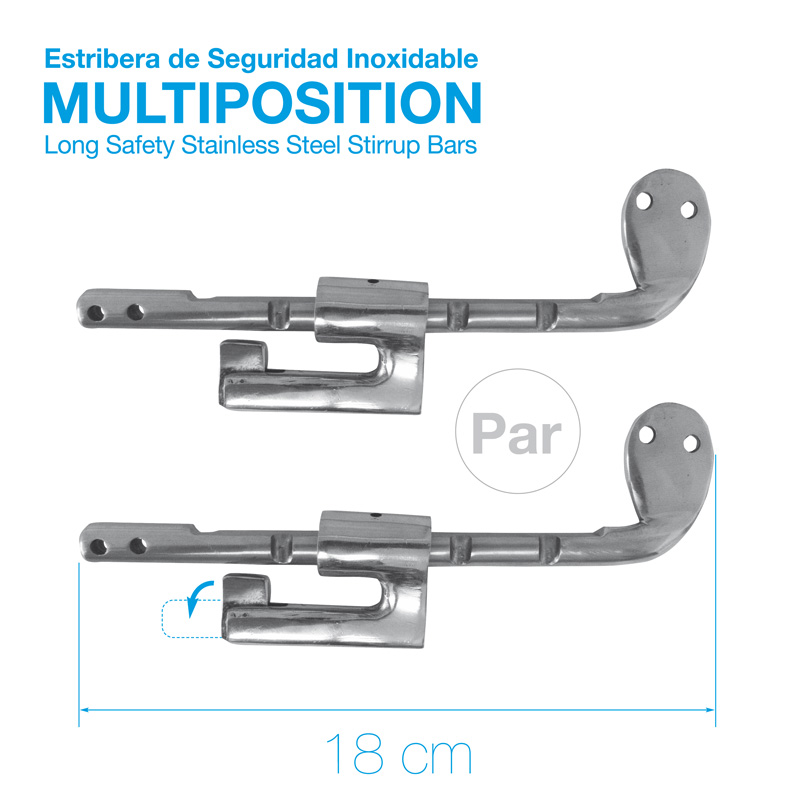 21146140 Multipostion Stirrup Bar (For English Saddles Only)