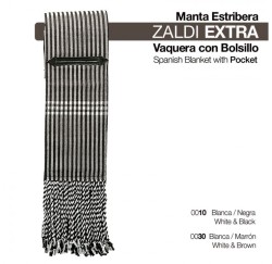 2106215 Zaldi Extra Spanish Blanket with pocket