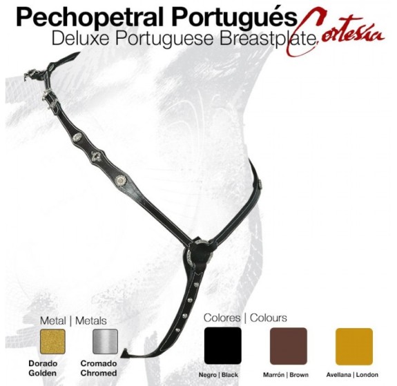 2107103 Deluxe Cortesia Portuguese Breastplate 