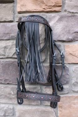 177 VAQUERA FILIGREE BRIDLE