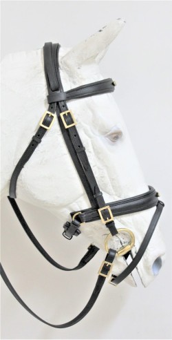 916 Mixed Olive Leaf simple bridle