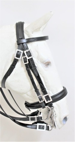 0602 Double FL Mixed Bridle