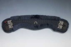 6668 Moonshaped Sheepskin Dressage Girth