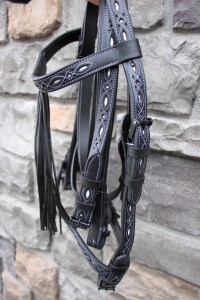 21019128 Spanish Repujada Bridle - Image 7