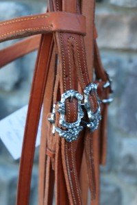 0058 Mixed Cortesia German Bridle - Image 3