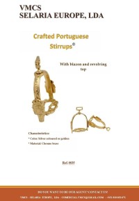 0035 Portuguese Craft Dressage Stirrups - Image 5