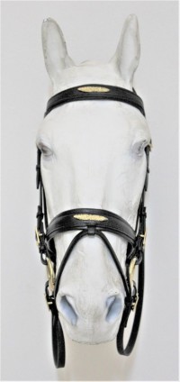 916 Mixed Olive Leaf Simple Bridle - Image 3